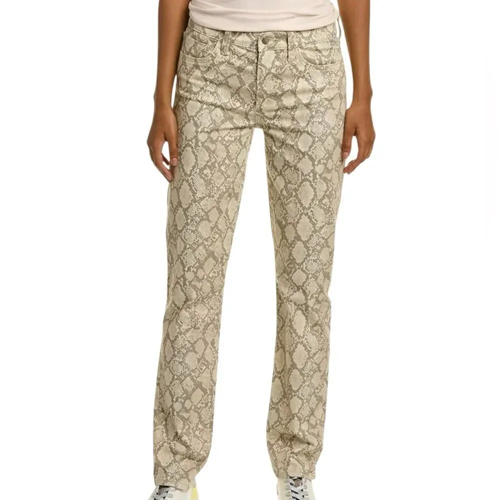 JOE'S Jeans Lara Mid-Rise Vesper Cigarette Ankle Jean, Beige/grey, Size 31, NWT